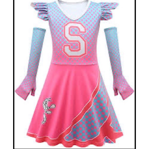 Lilliween Costumes Girls Addison Cheerleader Costume Zombie